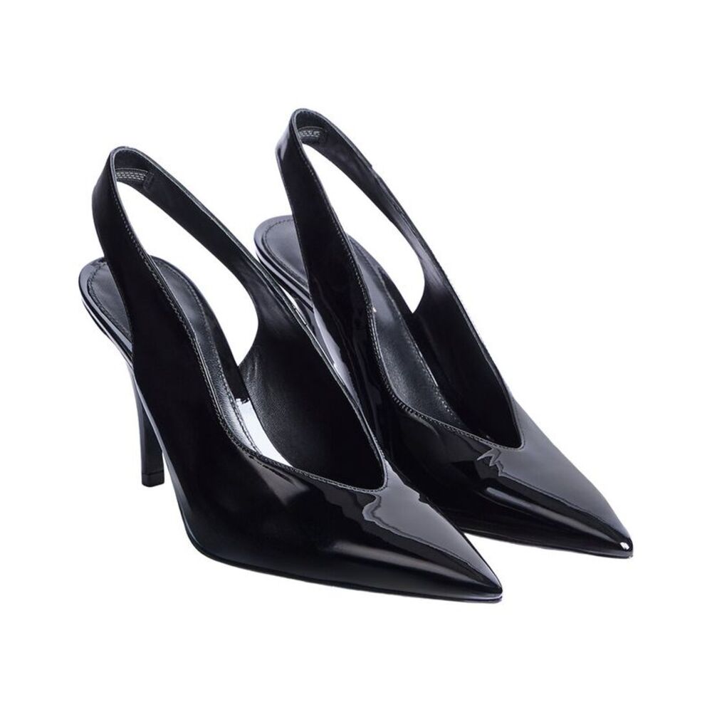 Retrofête Maxime Patent Slingback, Black